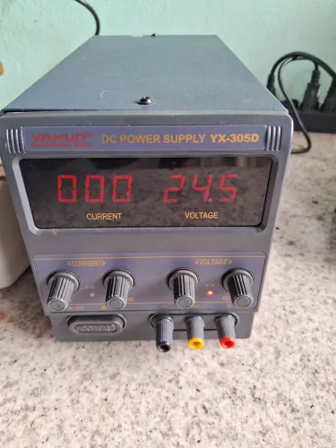 FONTE DE BANCADA YAXUN / ESTAÇÃO DE SOLDA SMD / BANHEIRA YAXUN YX-305D ULTRASSÔNICA 