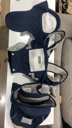 Canguru bebê azul marinho 3 em 1
