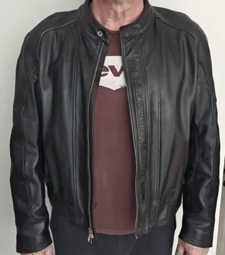Jaqueta de couro Harley Davidson