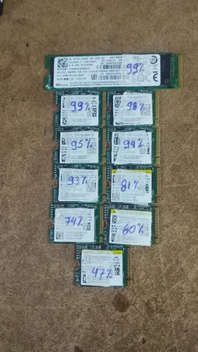 Lote 10 Nvme 256gb