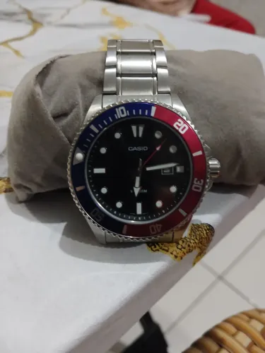 Relógio Casio Pepsi novo $ 550