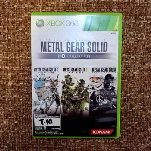 Metal Gear Solid HD Collection Xbox 360 Original Completo