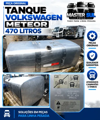 Tanque de Combustível Volkswagen Meteor 470 Litros