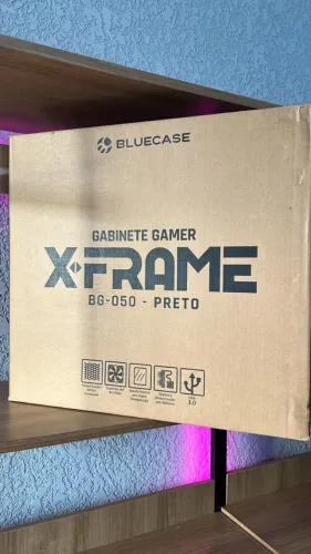 Gabinete Gamer Bluecase BG-050 X-Frame