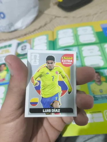 Figurinha extra Sticker Luiz diaz