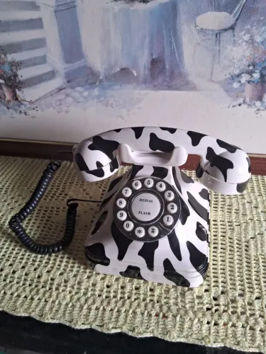 Telefone Estilo Vintage Funcionando