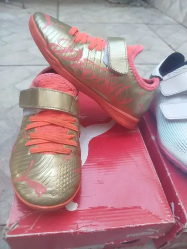 Chuteira Futsal Puma modelo Neymar copa passada