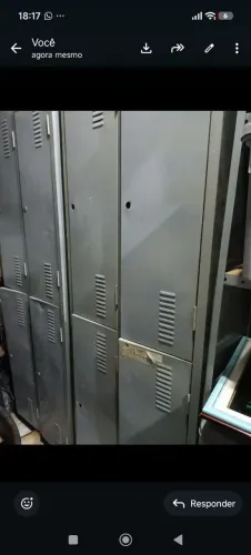 ARMÁRIO DE FERRO 100,00 CADA