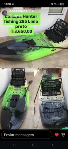 Vendo Caiaque Hunter Fish 285
