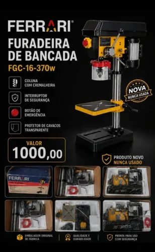 Furadeira de bancada 