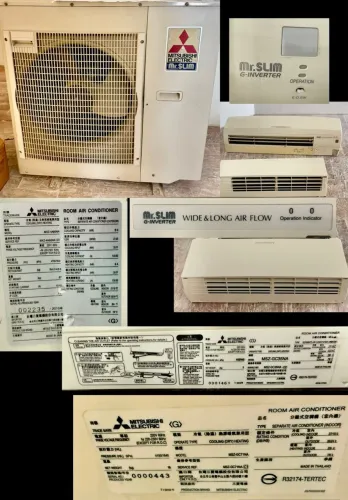Kit Ar-Condicionado Mitsubishi Mr. Slim G-Inverter - Condensadora + Evaporadoras