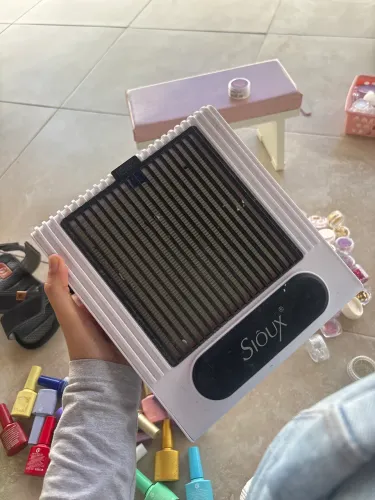 Aspirador de pó para unha