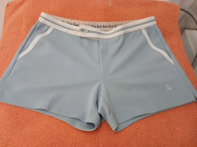 Bermuda tenista anos 80 Cristian Dior numero 42