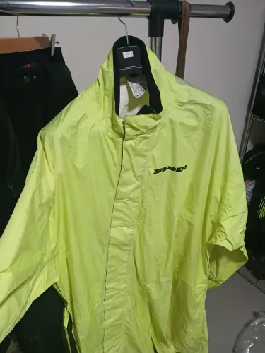 Capa de Chuva Moto Spidi Rain Equipment - Amarelo Fluorescente
