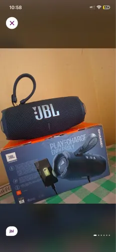 JBL Charge 6 semi nova, usada 5x, linda som de extrema qualidade
