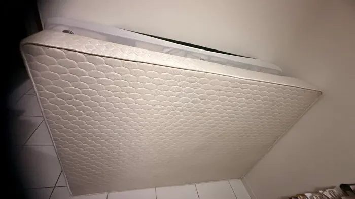 Cama de casal completa com base + colchão 
