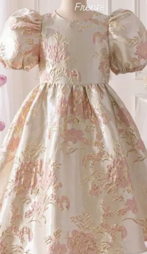 Vestido infantil de festa