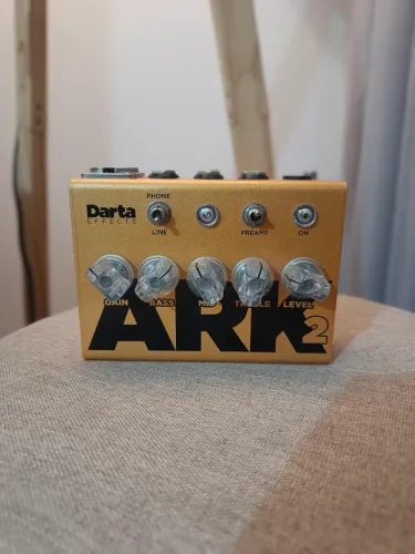 Pedal Darta Ark 2 Preamp Simulador de Gabinete Guitarra Novo Estado