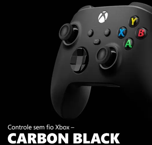 [LACRADO]Controle Sem Fio XBOX Carbon Black
