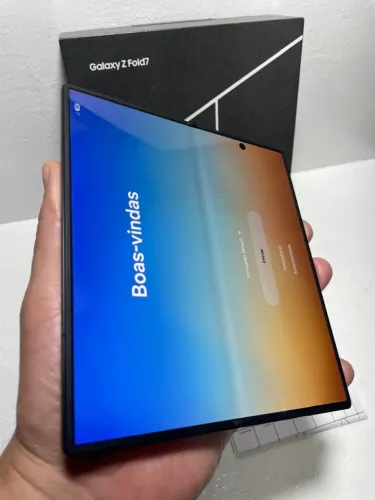 Samsung Z fold 7 512GB Novo - Troco OU 18X - Centro de BH