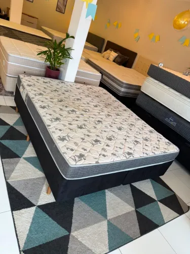 Cama box Casal ORTOBOM USADA - Entregamos!