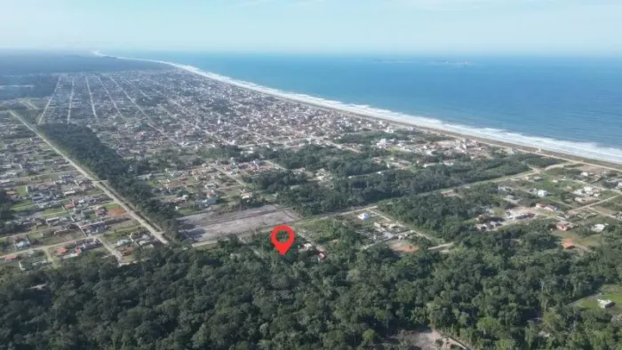 Terreno à venda, 375 m² por R$ 99.000 - Praia do Ervino - São Francisco do Sul/SC