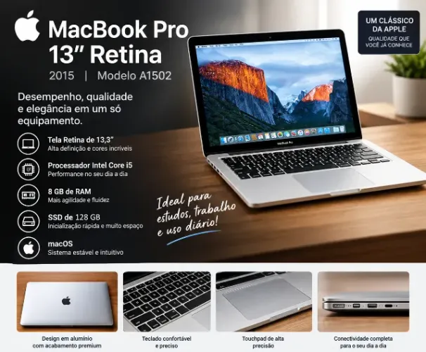 MacBook Pro 13? Retina - 2015 | Modelo A1502