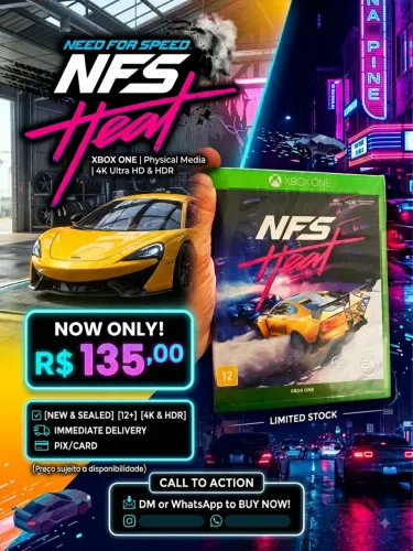 NEED FOR SPEED HEAT - XBOX ONE