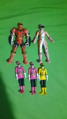 Lote bonecos Power Rangers bandai