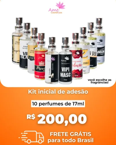 10 Perfumes para Revenda