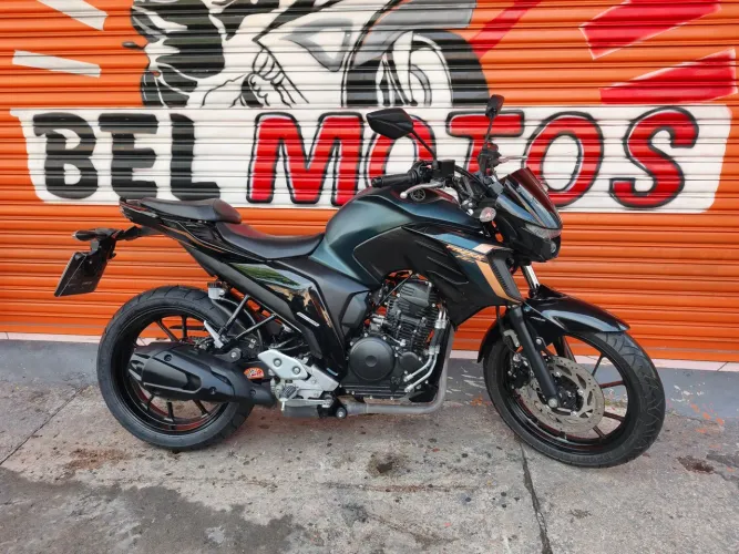 YAMAHA FZ25 FAZER 2024 ABS VERDE COM 11 MIL KM BEL MOTOS