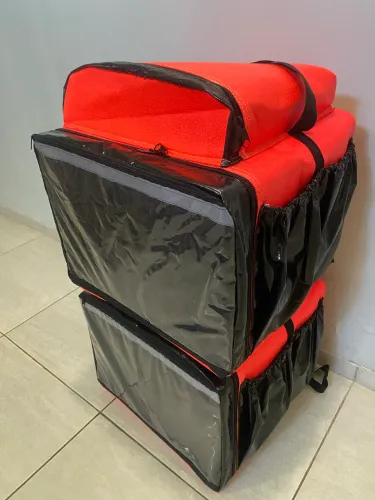 Bag mochila delivery, pizza motoqueiro 
