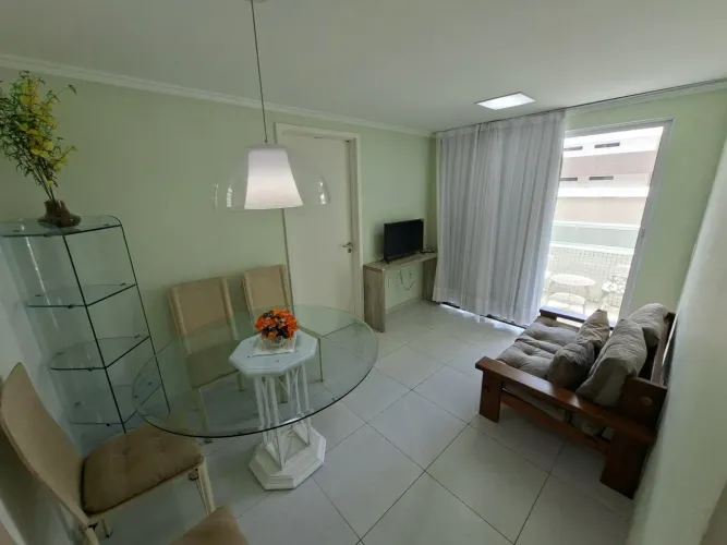 Apartamento mobiliado no Cabo Branco 1 Suíte 38m² Próximo a praia