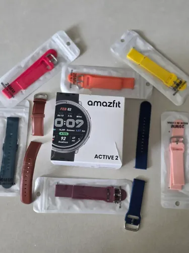 Relógio SmartWatch Amazfit Active 2 + Pulseiras Brindes lacradas.