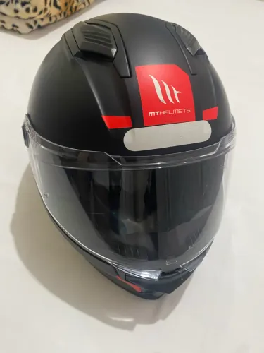 CAPACETE MT - YAMAHA - PRETO FOSCO