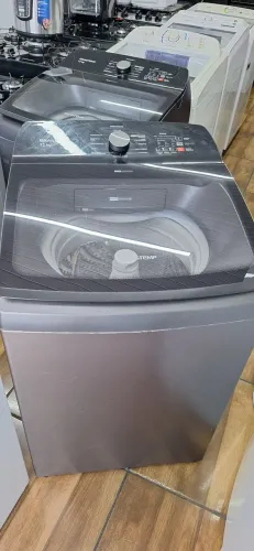 Maquina de lavar Brastemp preta 12kg