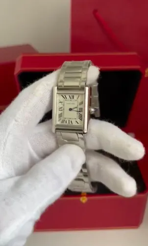 Relógio Rolex DateJust 31mm e Cartier Tank