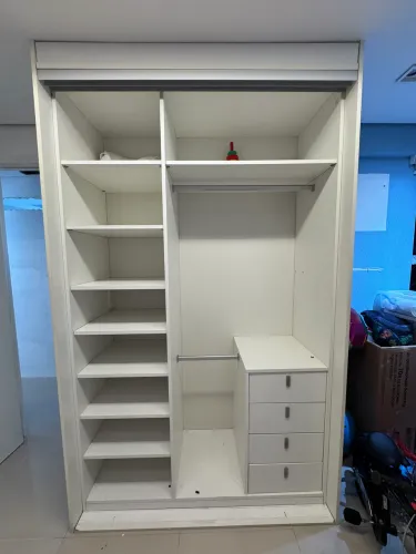 Guarda Roupas Todeschini com Porta Espelhada