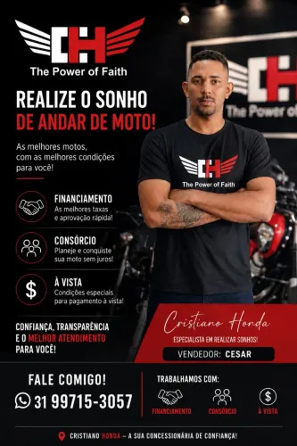 Motos novas e seminovas