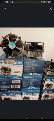 3 coolers WiseCase 775 Intel [Encomendado]