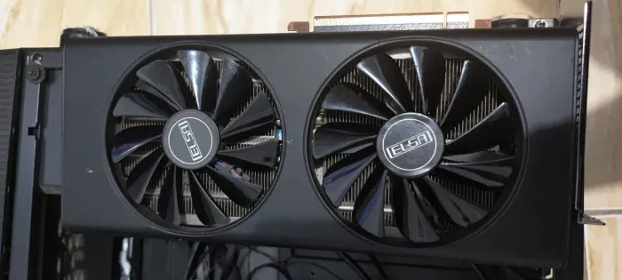 Placa de vídeo Radeon Rx5700 8gb gddr6 256bits Elsa