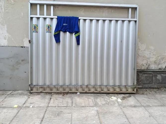 Portão de alumínio de correr 