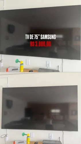 Televisão 75? Samsung