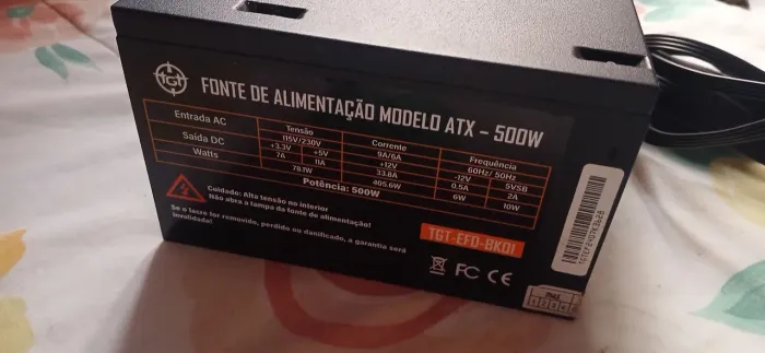 Fonte tgt enfild 500w