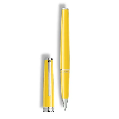 Caneta Montblanc Pix Amarelo Roller Ball