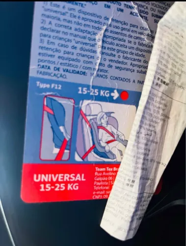 Vendo cadeira carro