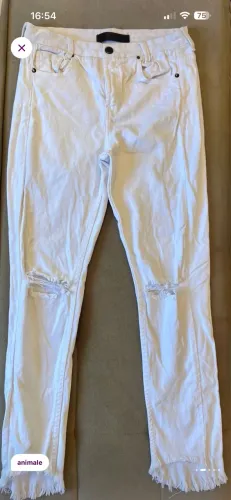 Calça jeans branca Animale TAM 42