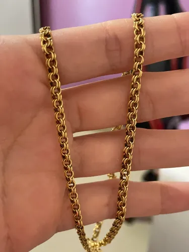 Corrente de ouro 18k 6.9g 46cm