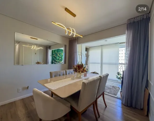 Apartamento á venda com 2 dormitórios sendo 1 suíte- Condomínio Atmosphera Natural Living