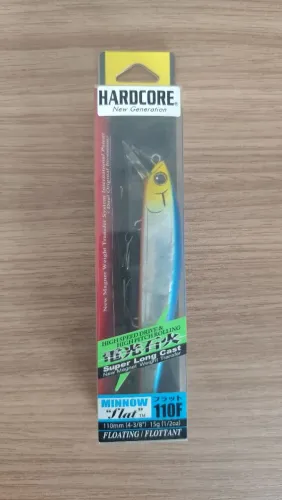Isca Artificial Duel Hardcore Minnow Flat 110mm